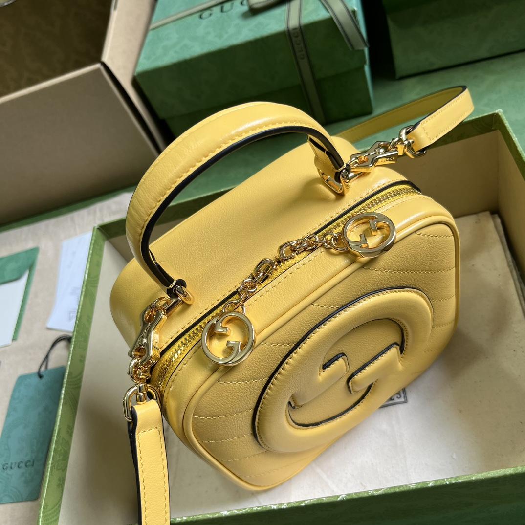 Gucci Blondie Top Handle Bag (17-15-9cm) - PerfectKickZ
