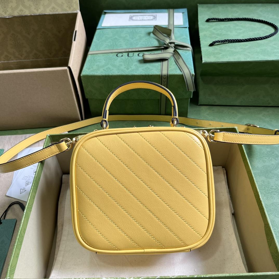 Gucci Blondie Top Handle Bag (17-15-9cm) - PerfectKickZ