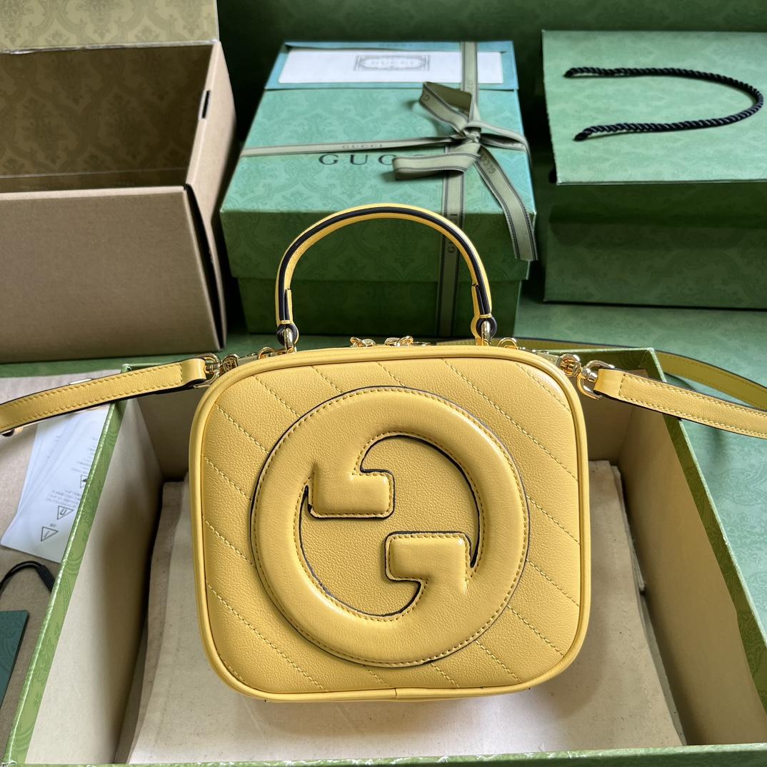 Gucci Blondie Top Handle Bag (17-15-9cm) - PerfectKickZ