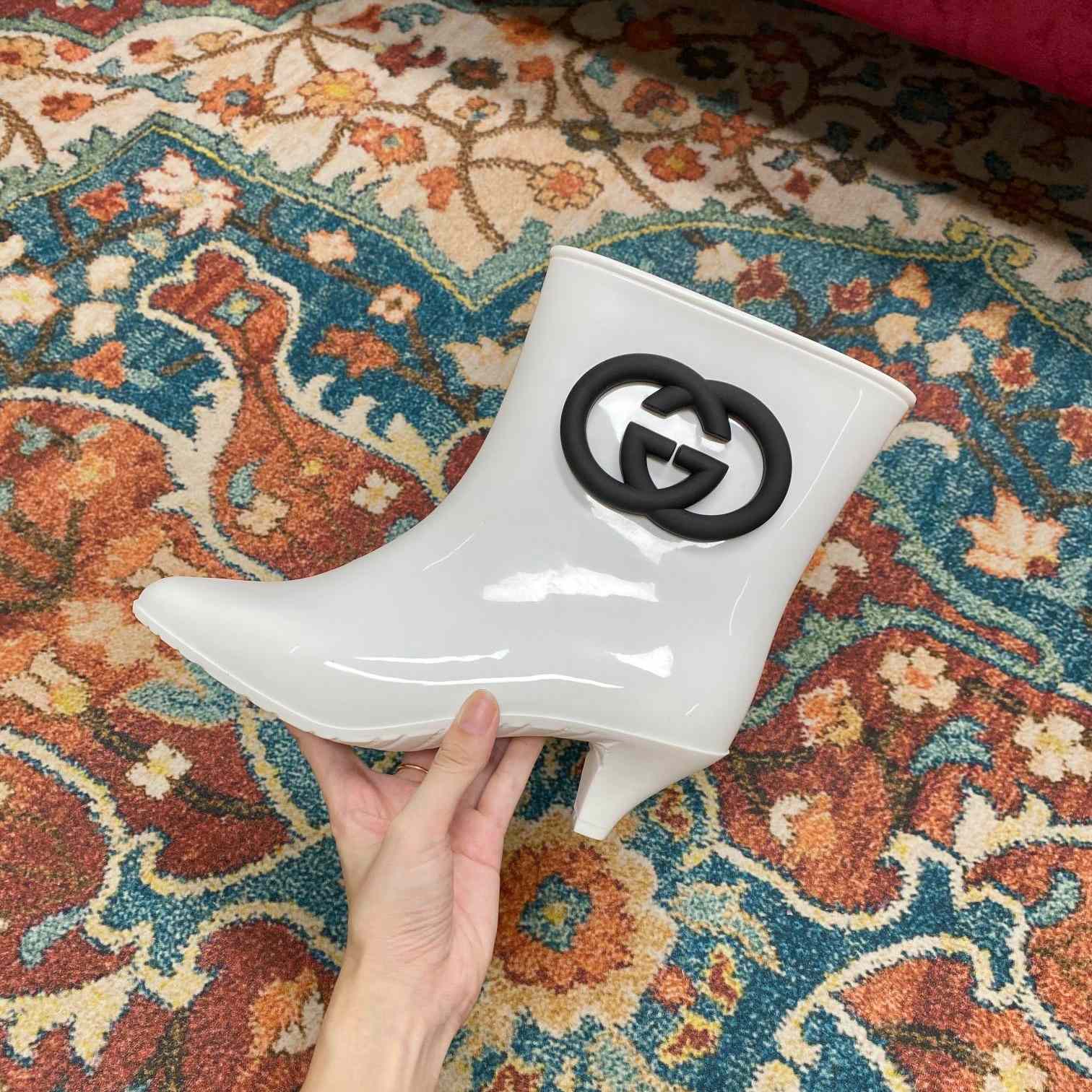 Gucci Women's Interlocking G Ankle Boot - PerfectKickZ