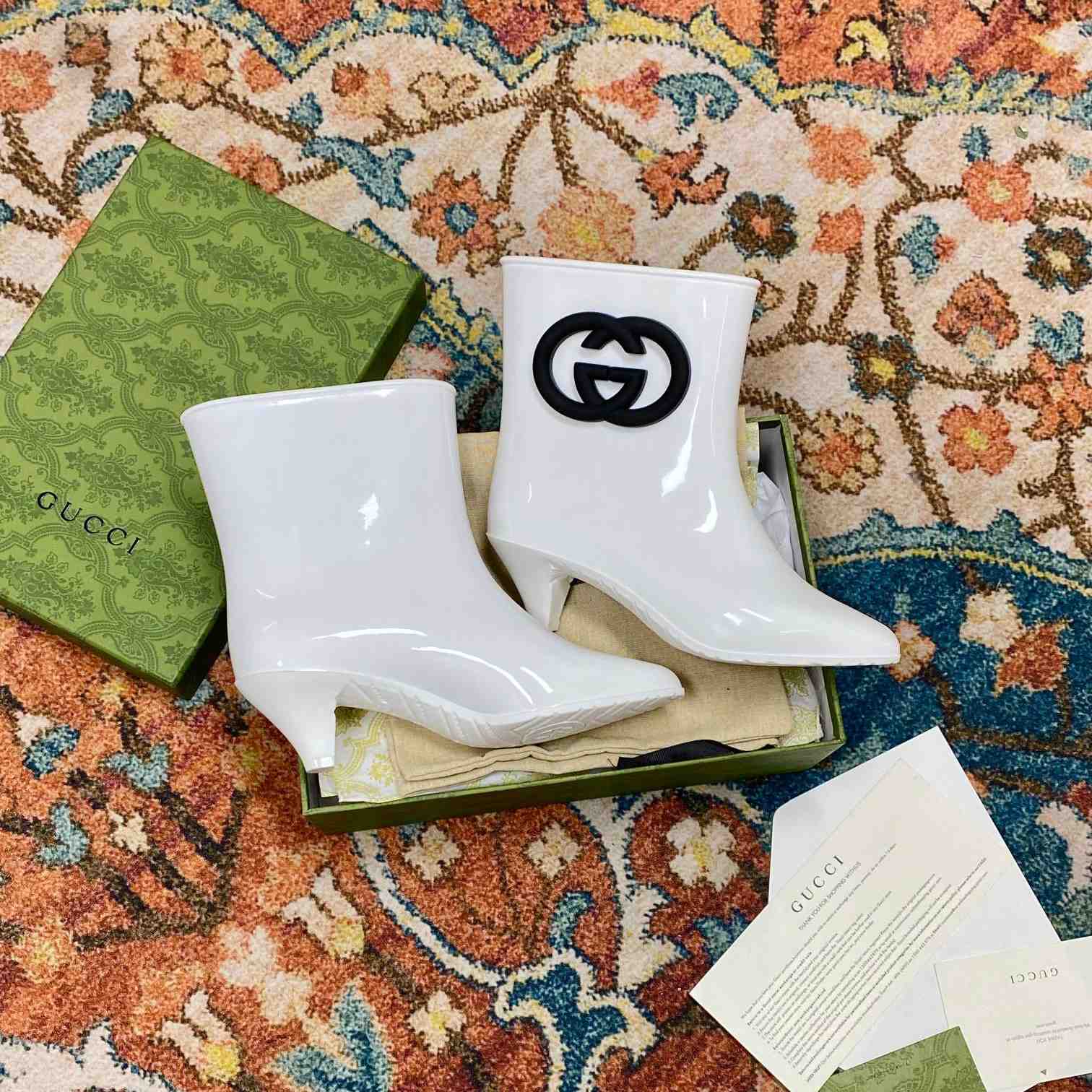 Gucci Women's Interlocking G Ankle Boot - PerfectKickZ
