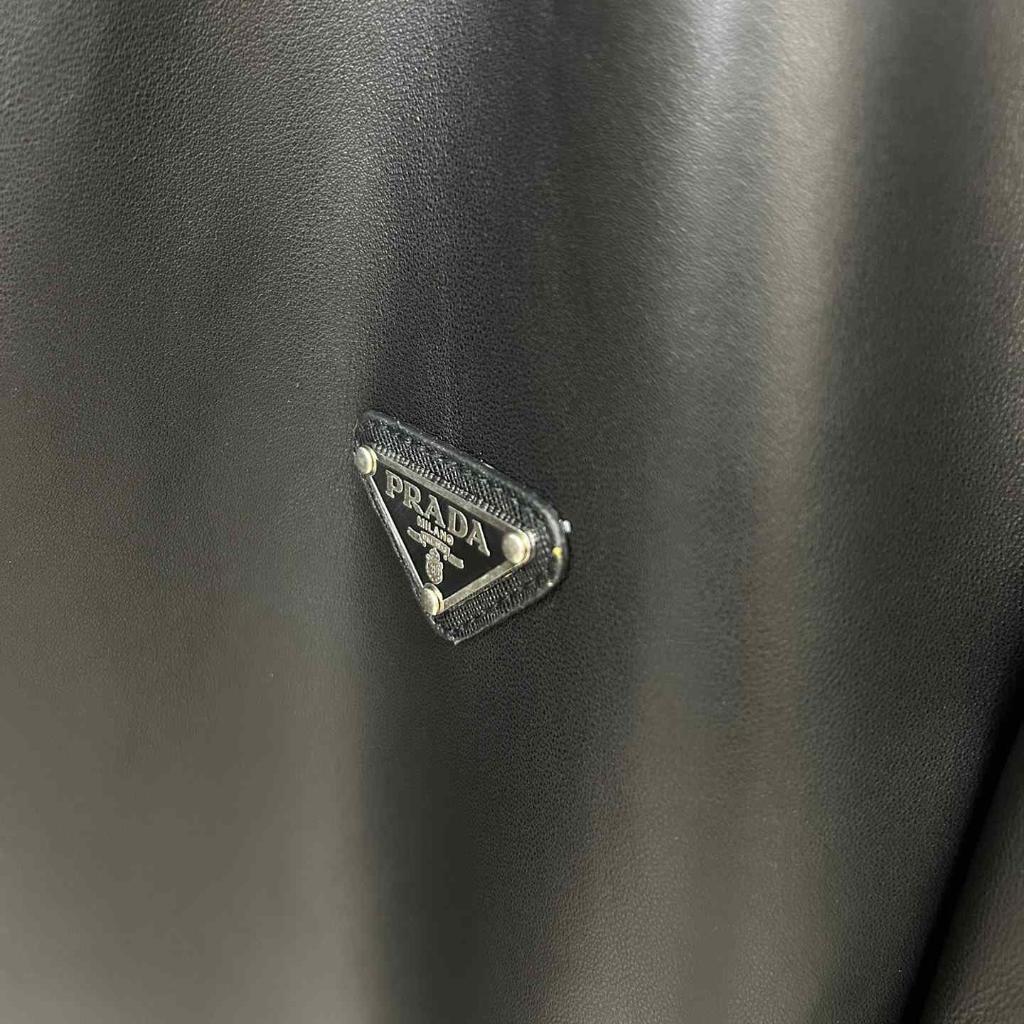 Prada Nappa Leather Shirt - PerfectKickZ