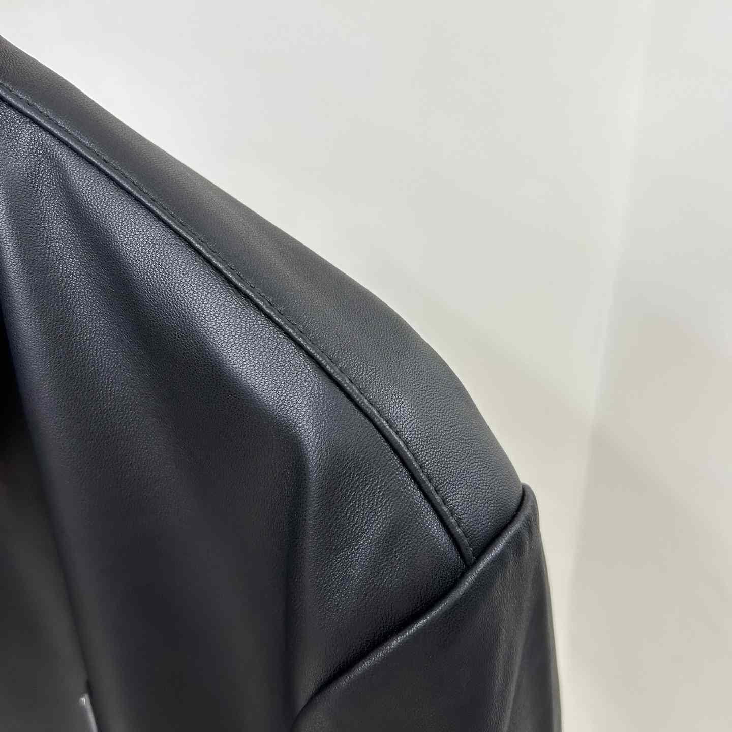 Prada Nappa Leather Shirt - PerfectKickZ