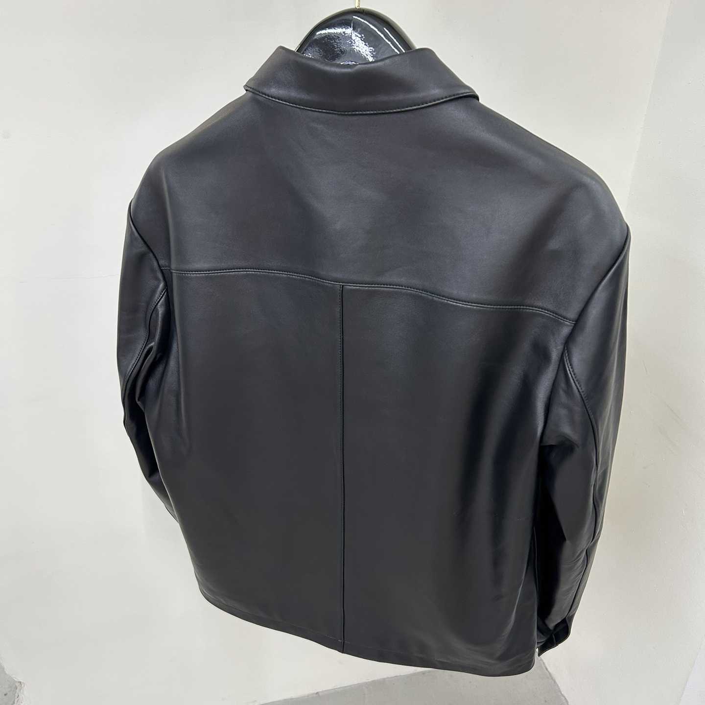 Prada Nappa Leather Shirt - PerfectKickZ