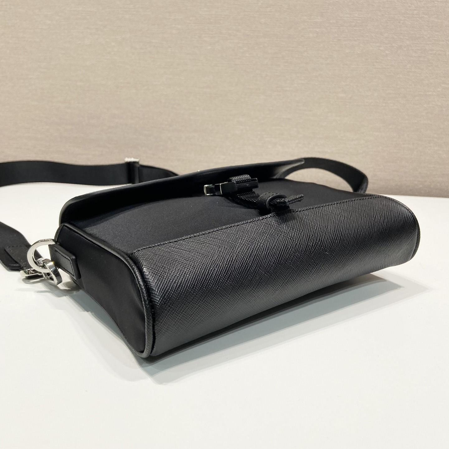 Prada Re-Nylon And Saffiano Shoulder Bag - PerfectKickZ