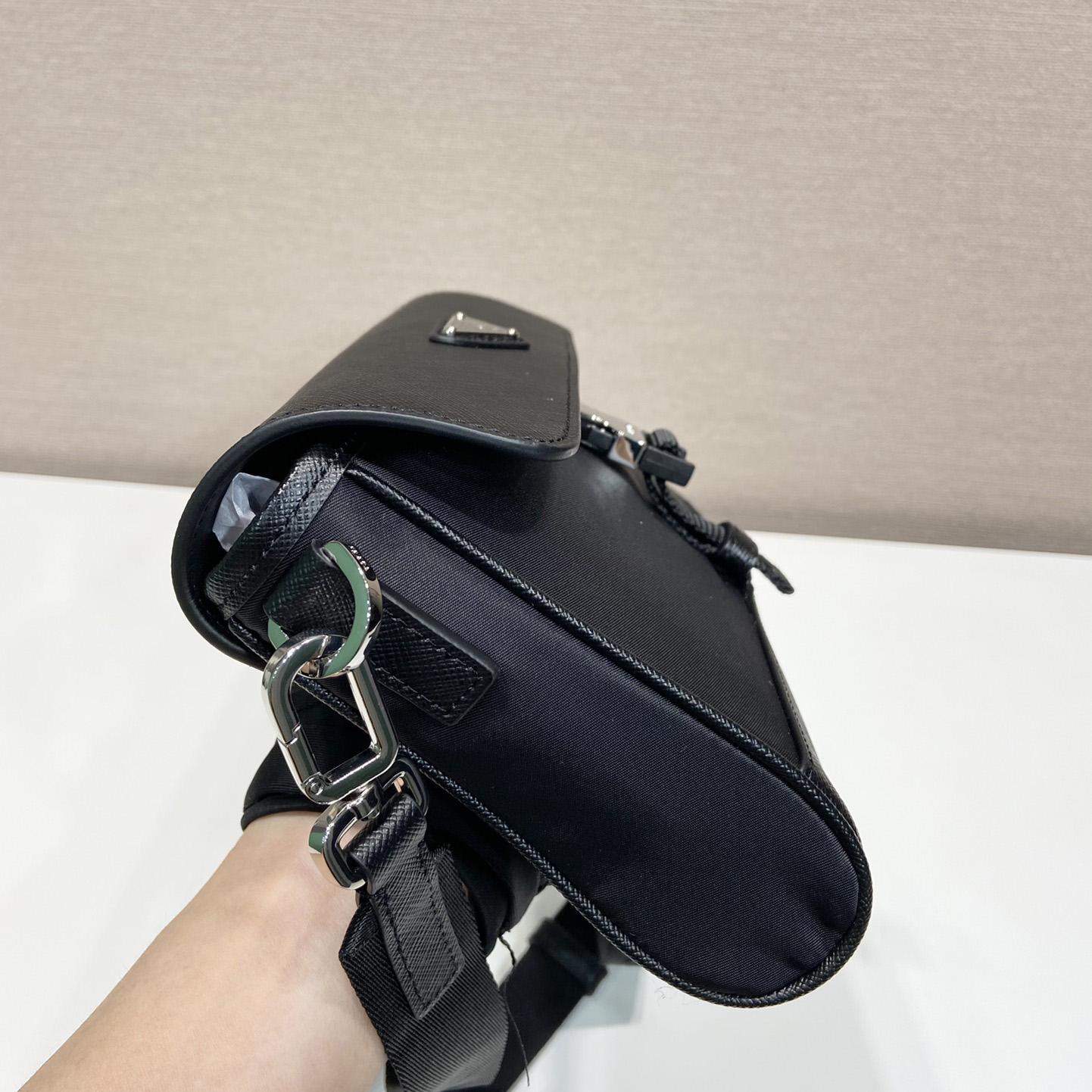 Prada Re-Nylon And Saffiano Shoulder Bag - PerfectKickZ