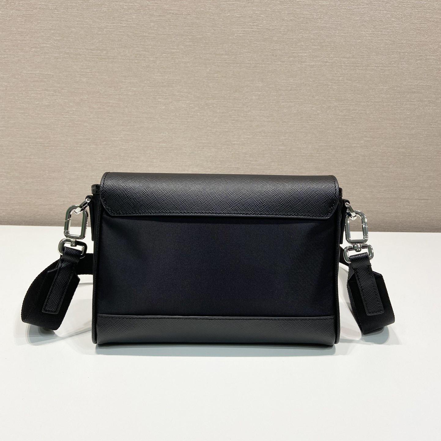 Prada Re-Nylon And Saffiano Shoulder Bag - PerfectKickZ