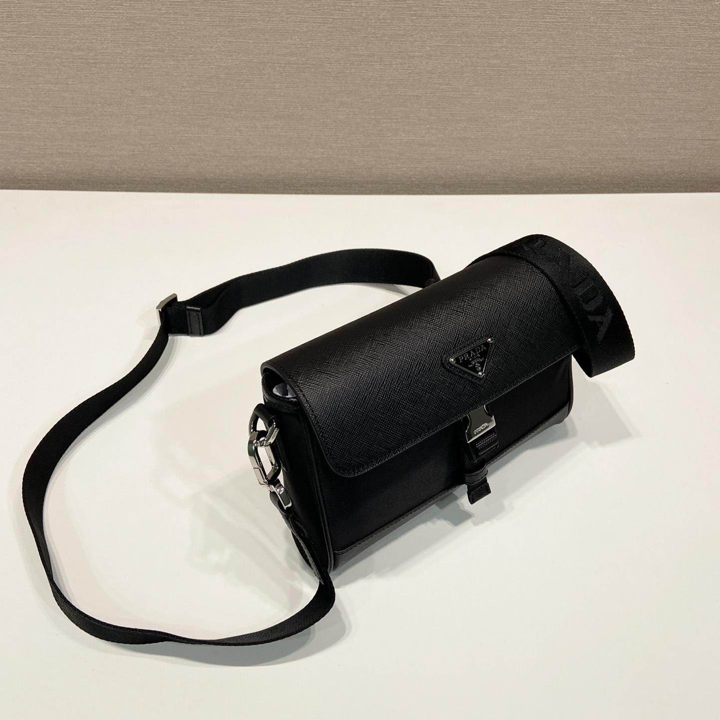Prada Re-Nylon And Saffiano Shoulder Bag - PerfectKickZ