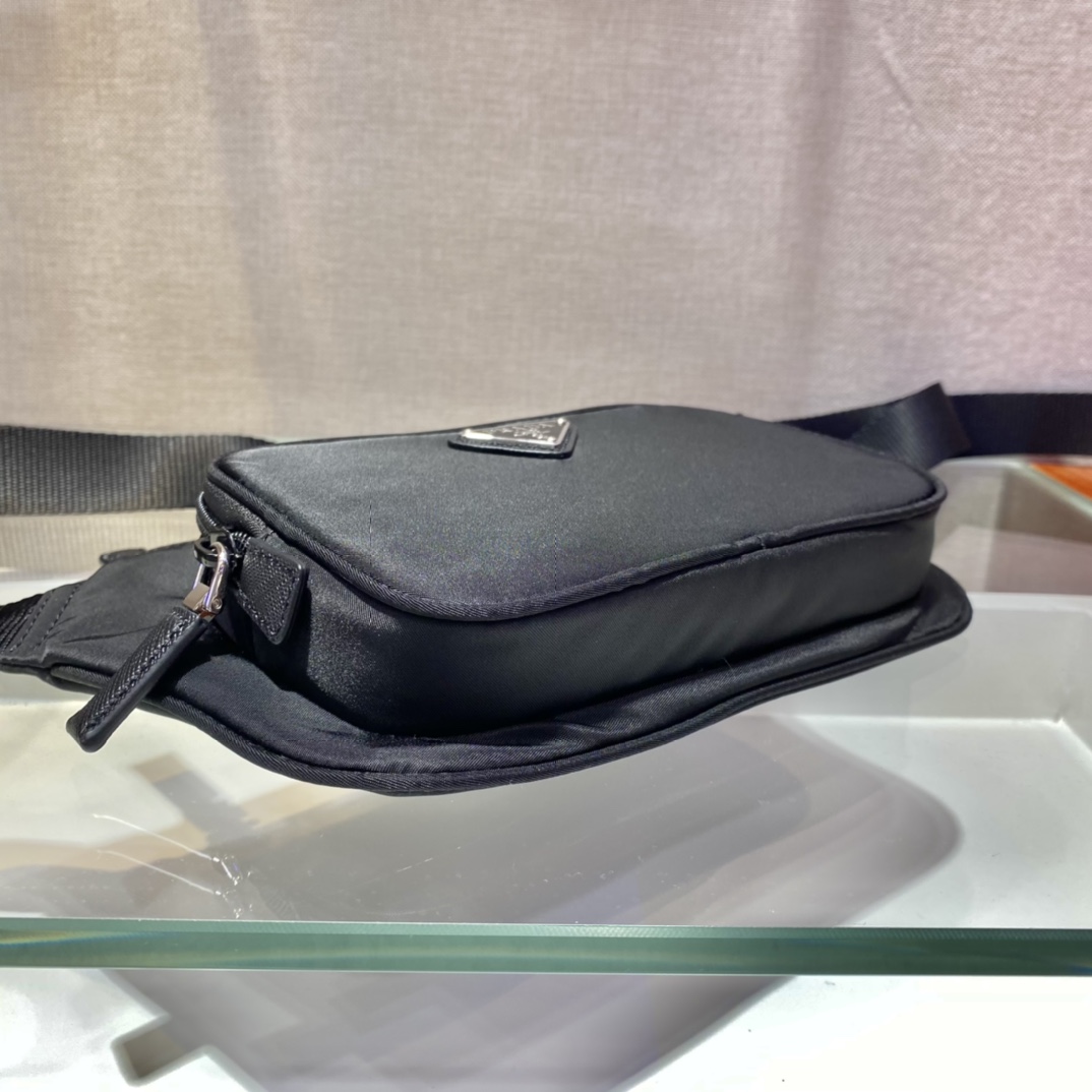 Prada Re-Nylon And Saffiano Leather Shoulder Bag - PerfectKickZ