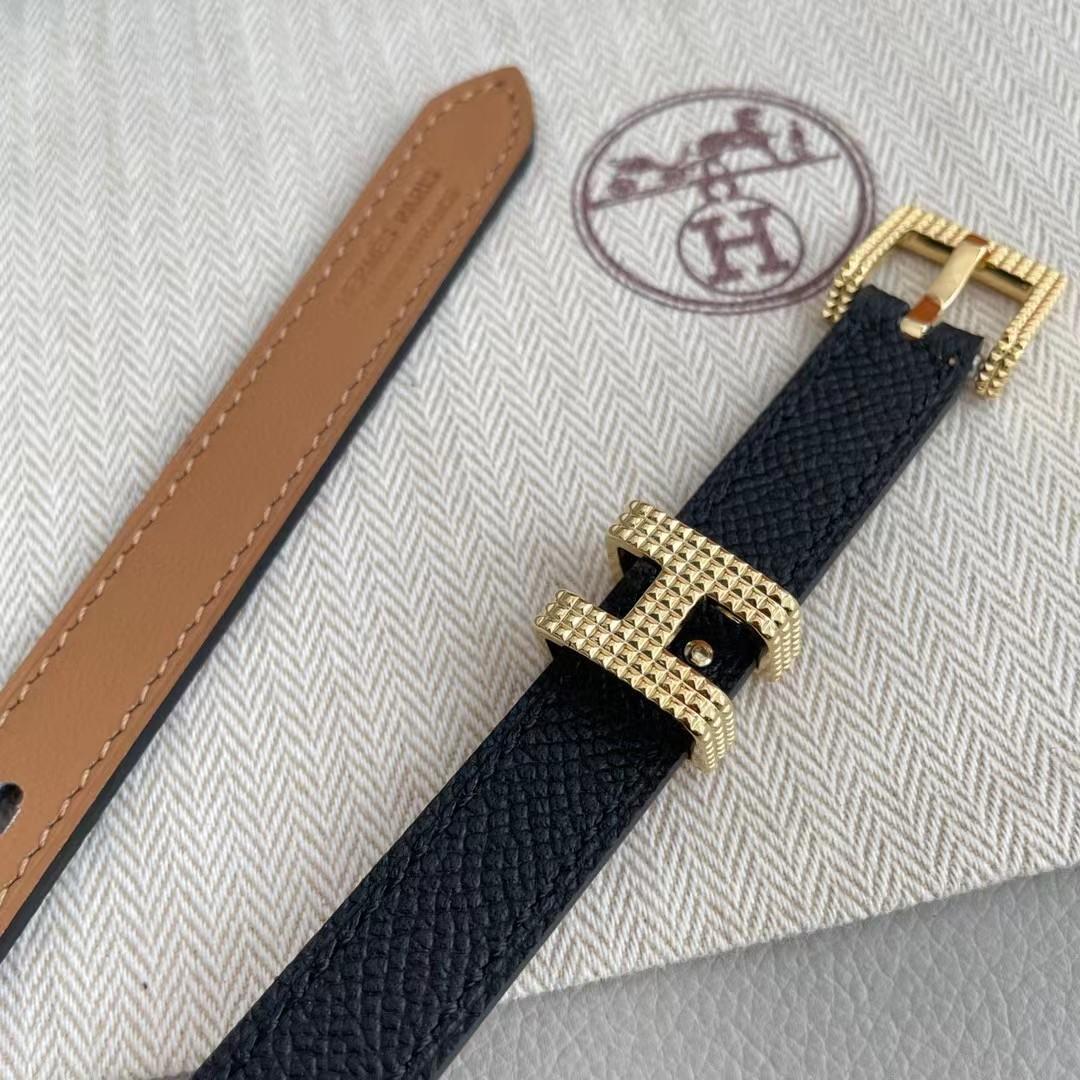 Hermes Pop H Guillochee 15 Belt - PerfectKickZ