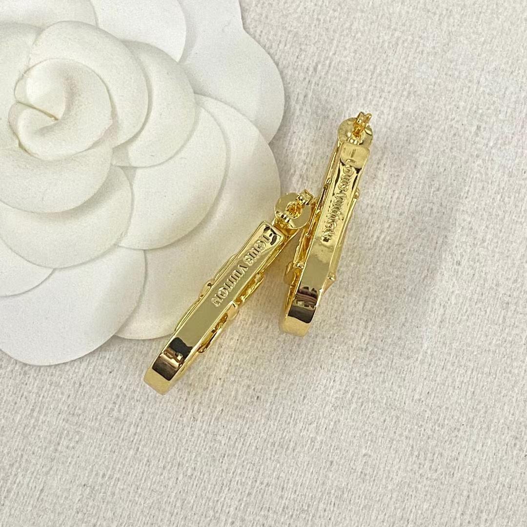 Louis Vuitton Hoop Earrings - PerfectKickZ