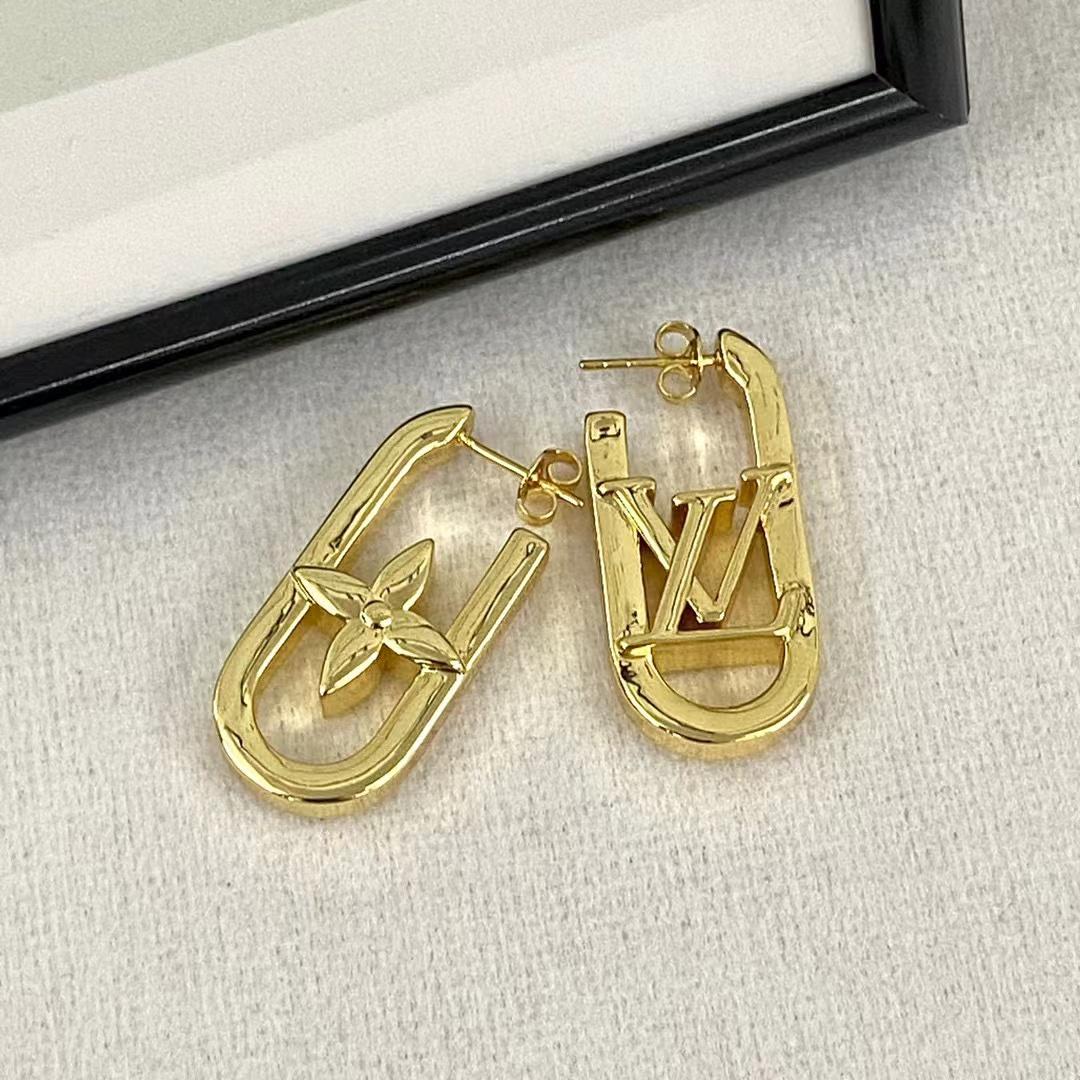 Louis Vuitton Hoop Earrings - PerfectKickZ