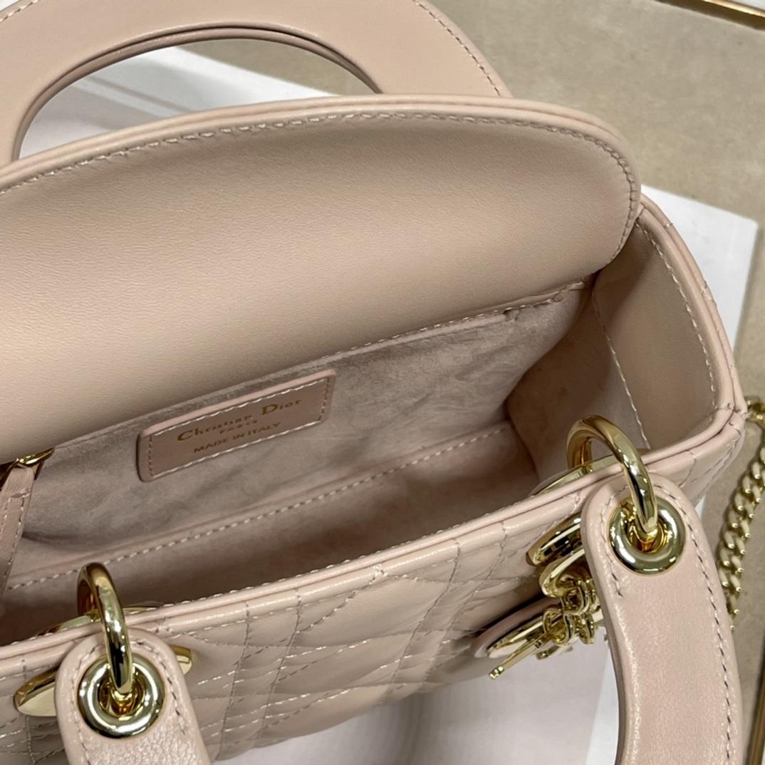Dior Lady Dior Bag  (17 x 7.5x 14cm) - PerfectKickZ