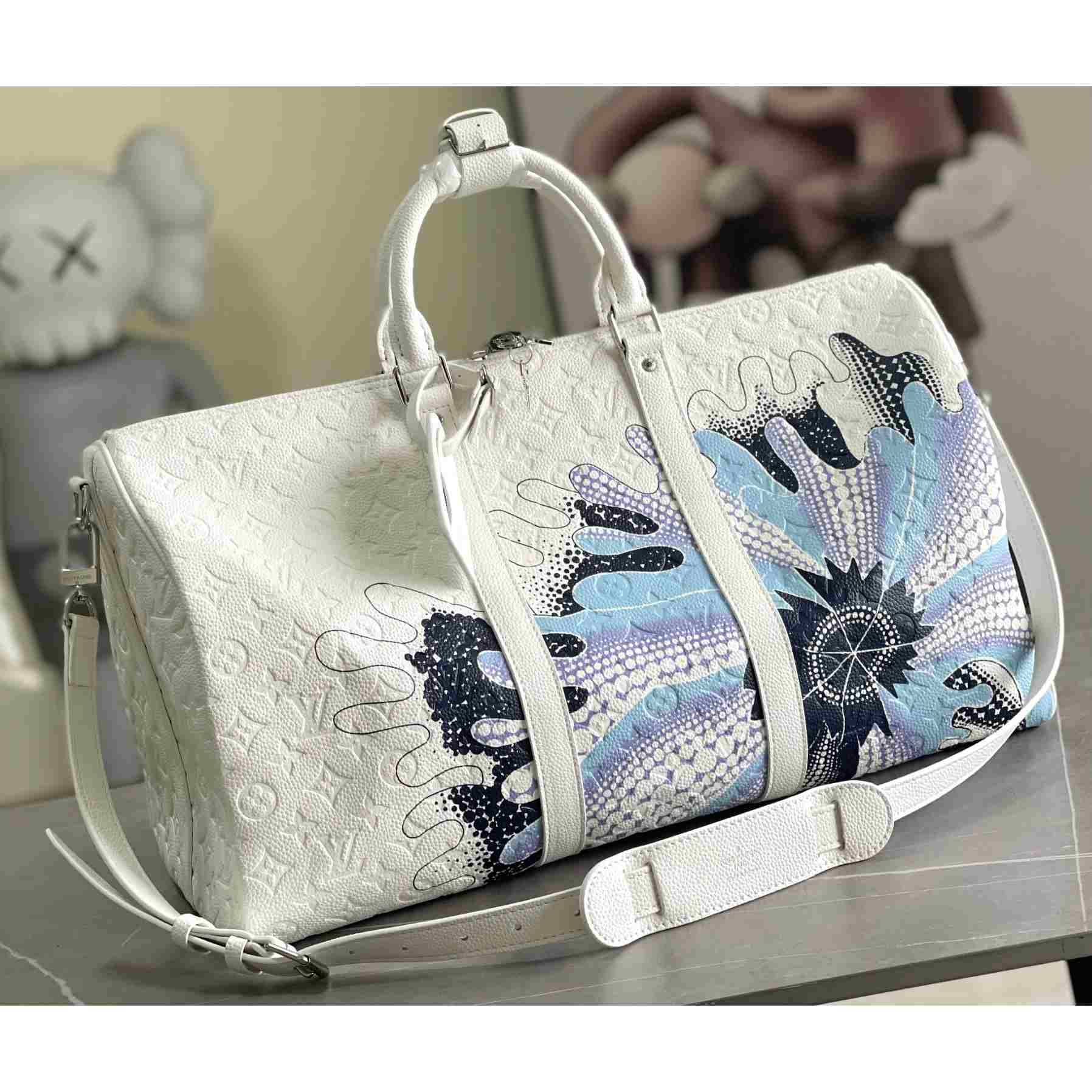 Louis Vuitton LV x YK Bandoulière Keepall 50    M21678 - PerfectKickZ