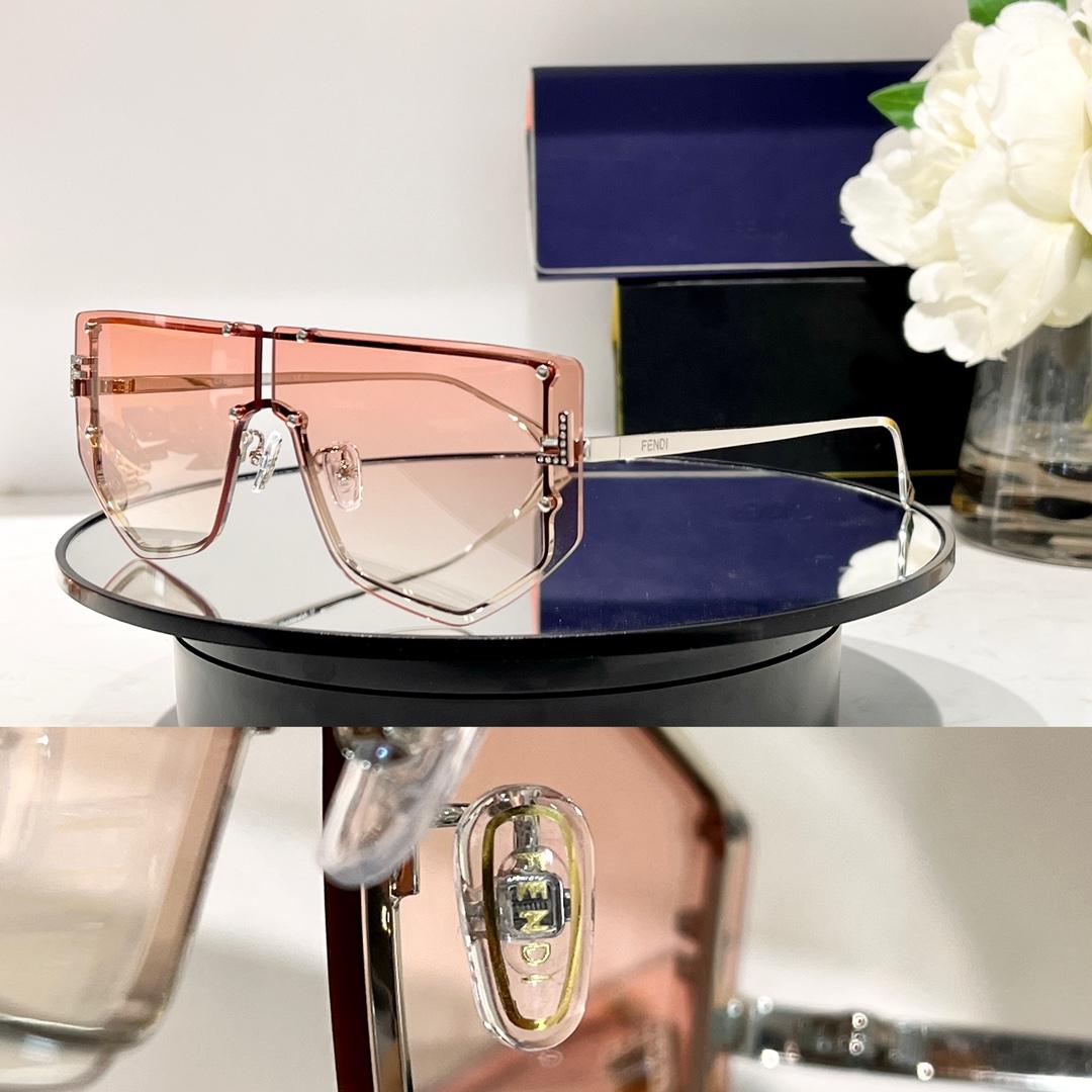 Fendi First Shield Sunglasses With Two-tone Gradient Lenses   FF40096 - PerfectKickZ