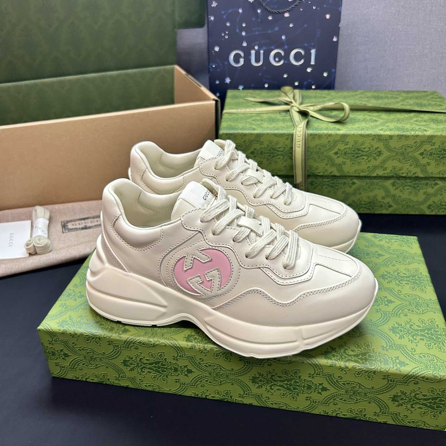 Gucci Rhyton Sneaker(upon uk size) - PerfectKickZ