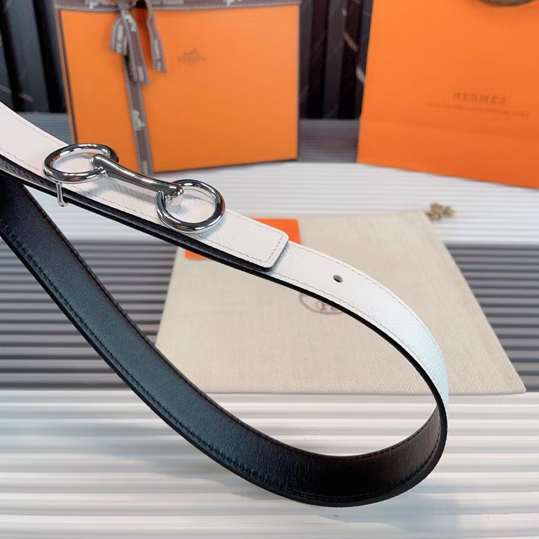 Hermes Heritage Belt Buckle & Reversible Leather Strap  - PerfectKickZ