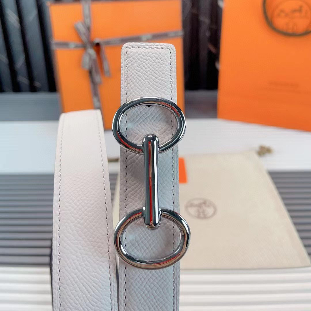 Hermes Heritage Belt Buckle & Reversible Leather Strap  - PerfectKickZ