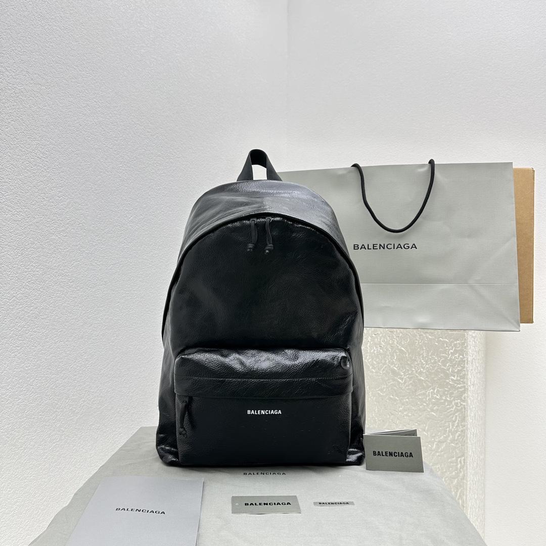 Balenciaga Explorer Backpack In Black (34.8x47x19.8cm) - PerfectKickZ