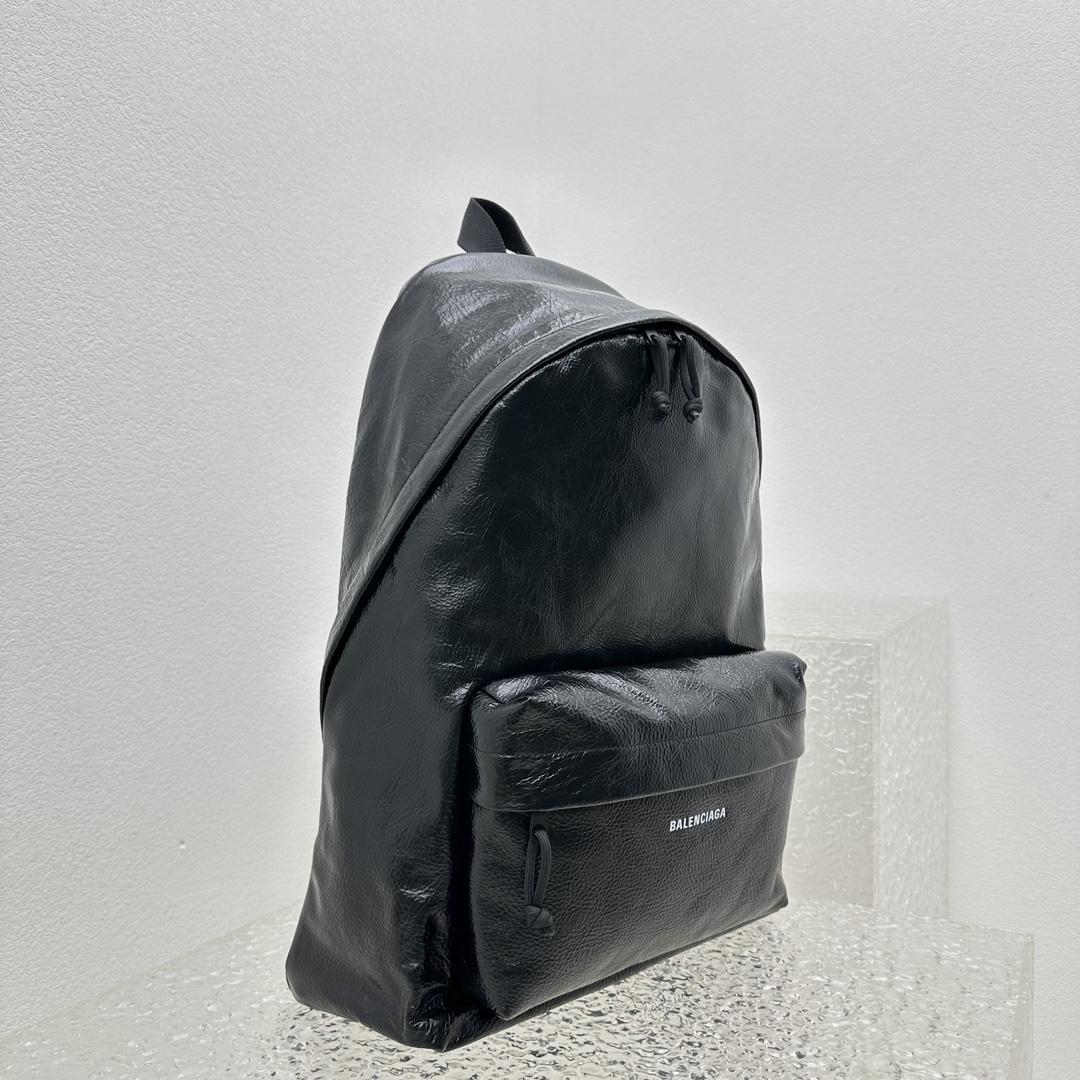 Balenciaga Explorer Backpack In Black (34.8x47x19.8cm) - PerfectKickZ