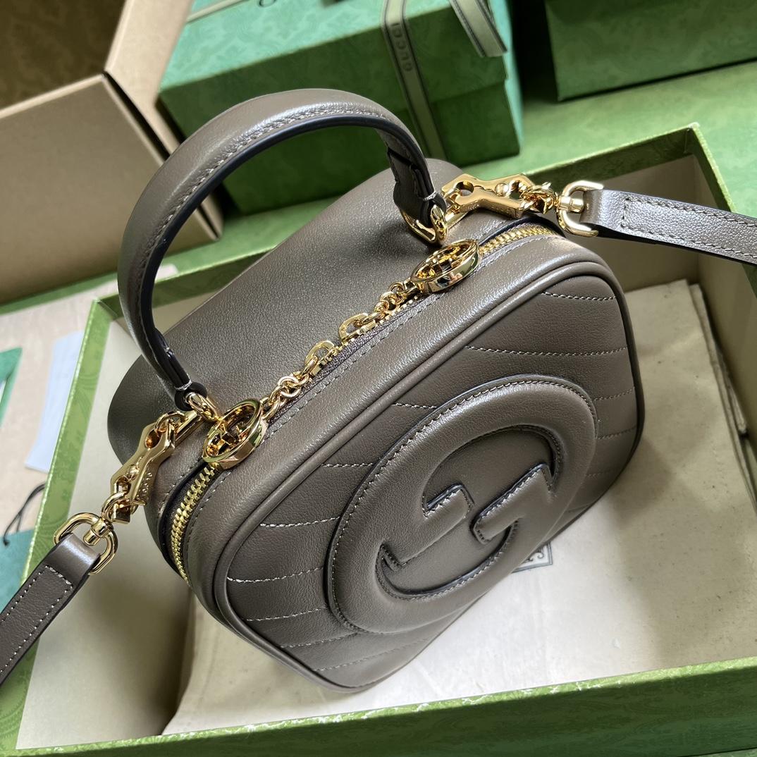 Gucci Blondie Top Handle Bag (17-15-9cm) - 