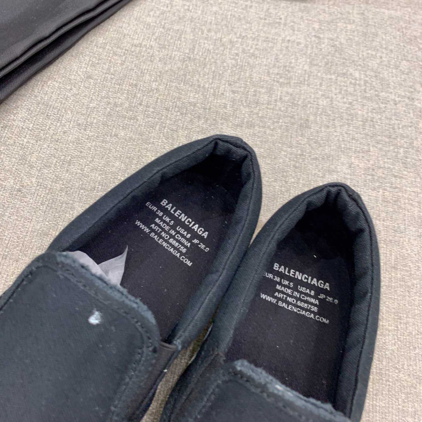 Balenciaga Paris Slip On Graffiti Sneaker In Black - PerfectKickZ