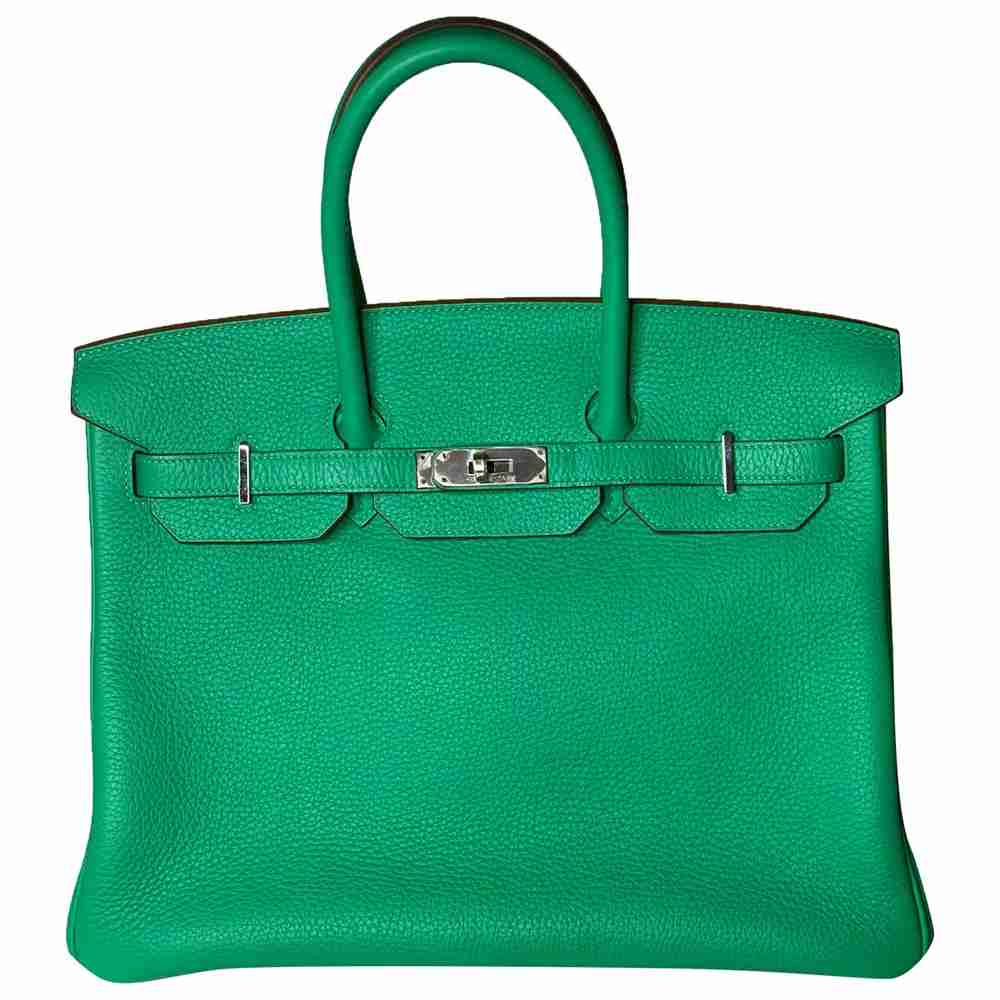 Hermes Birkin 35 Leather Handbag    35cm - PerfectKickZ