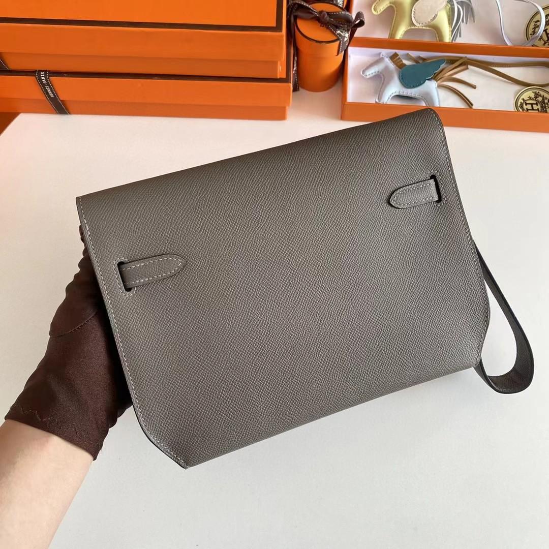 Hermes Kelly Dépêches Leather Bag (25-19-5cm) - PerfectKickZ