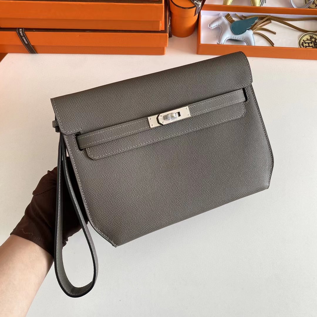 Hermes Kelly Dépêches Leather Bag (25-19-5cm) - PerfectKickZ