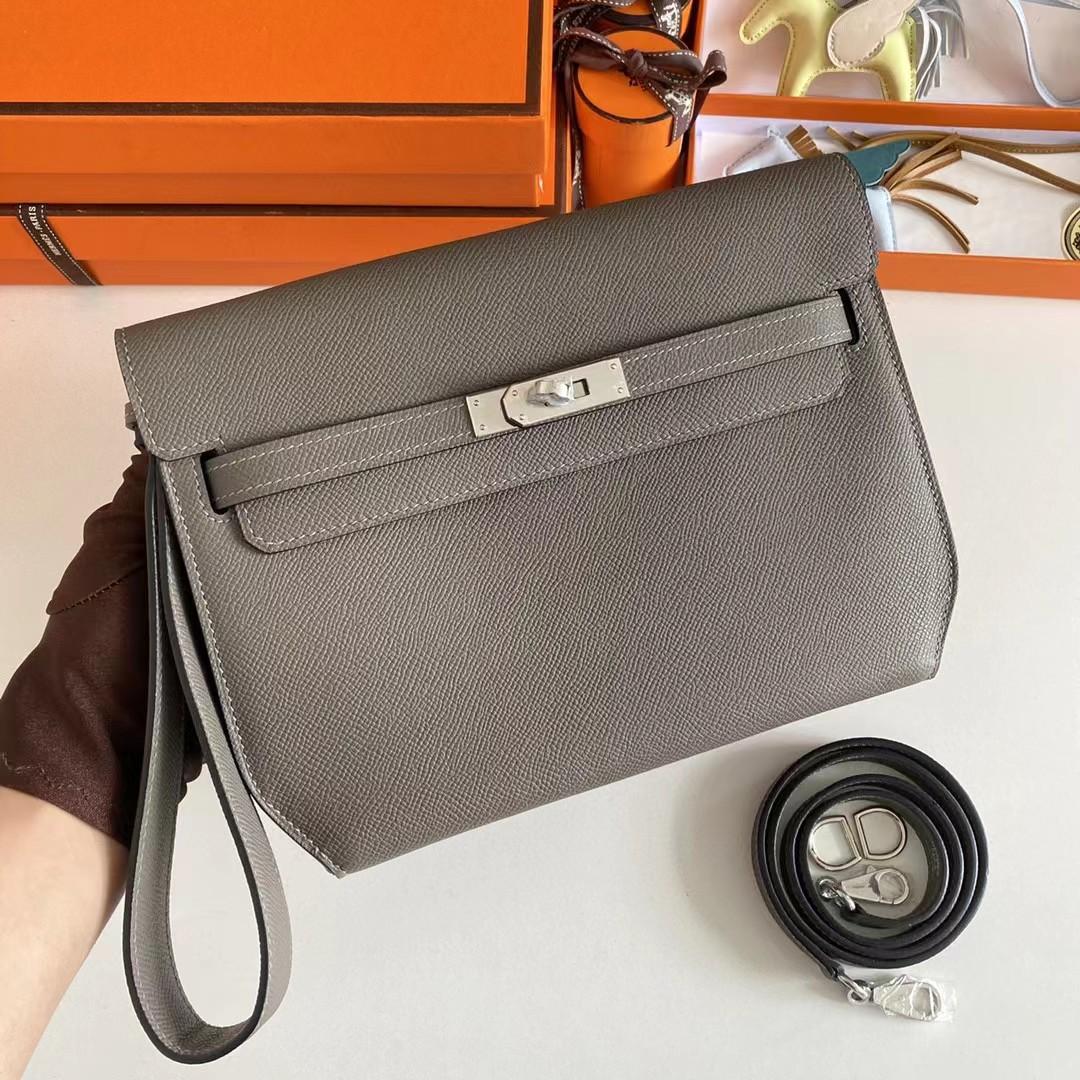 Hermes Kelly Dépêches Leather Bag (25-19-5cm) - PerfectKickZ