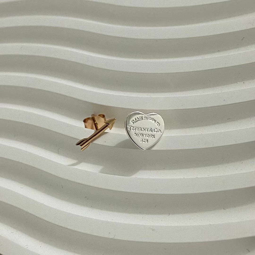 Tiffany&CO Lovestruck Heart Tag & Arrow Earrings - PerfectKickZ