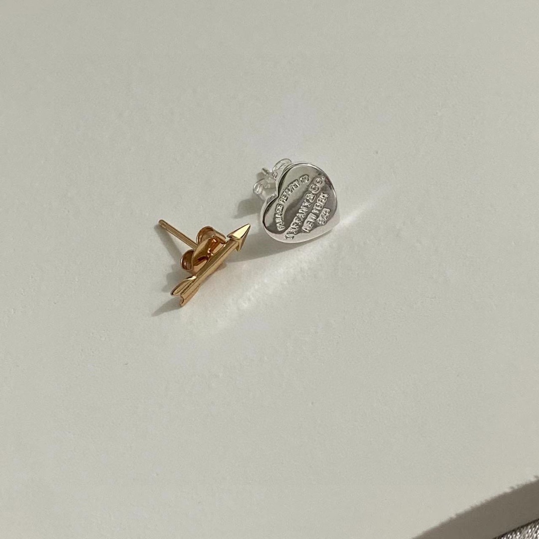 Tiffany&CO Lovestruck Heart Tag & Arrow Earrings - PerfectKickZ
