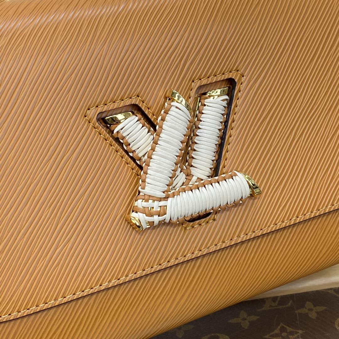 Louis Vuitton Twist MM Gold Honey Epi (23*17*9.5cm)      M22229 - PerfectKickZ