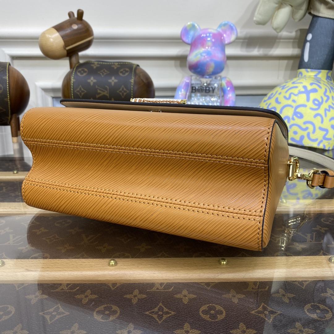 Louis Vuitton Twist MM Gold Honey Epi (23*17*9.5cm)      M22229 - PerfectKickZ
