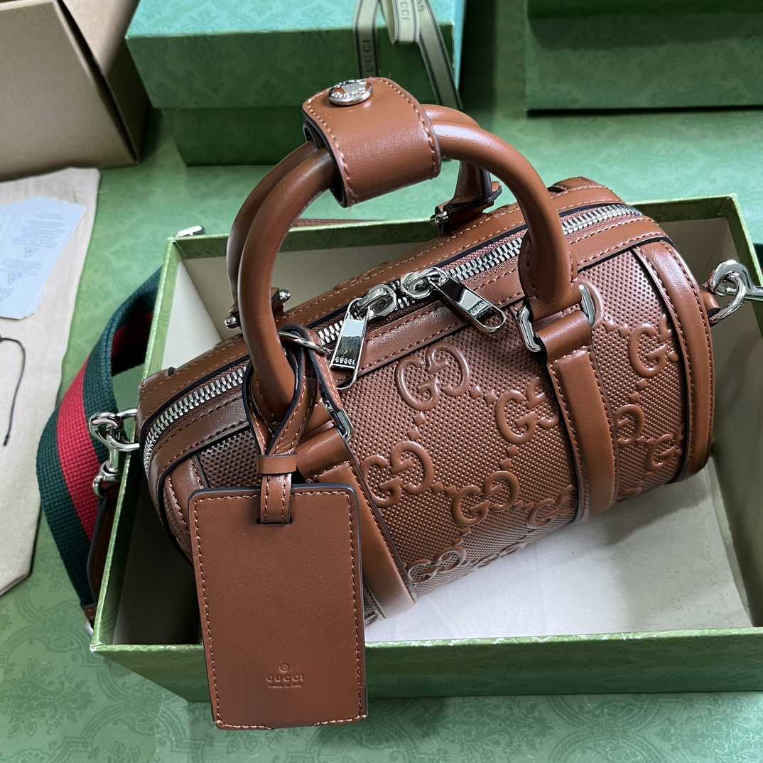 Gucci Jumbo GG Mini Duffle Bag (22-15-12.5cm) - PerfectKickZ