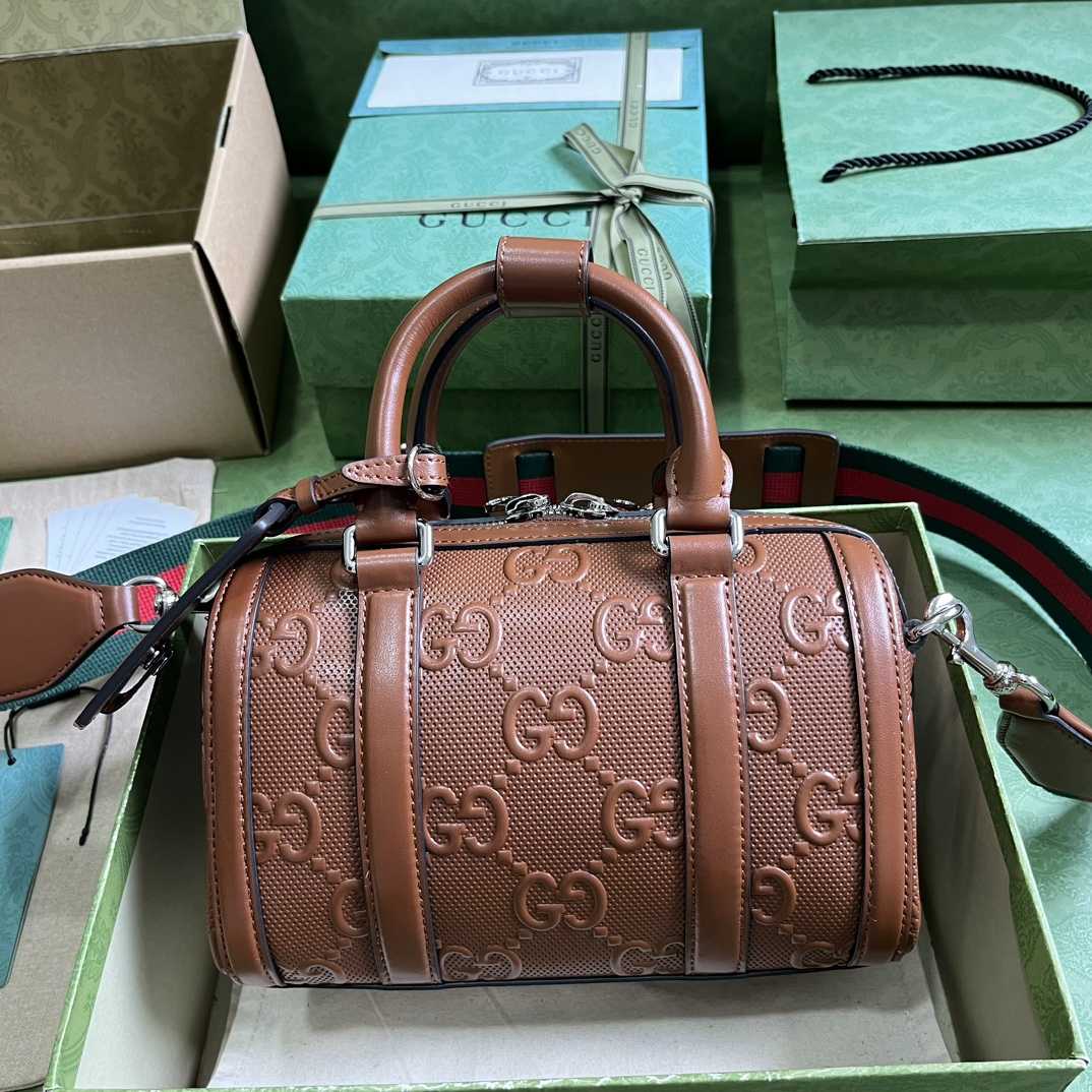 Gucci Jumbo GG Mini Duffle Bag (22-15-12.5cm) - PerfectKickZ