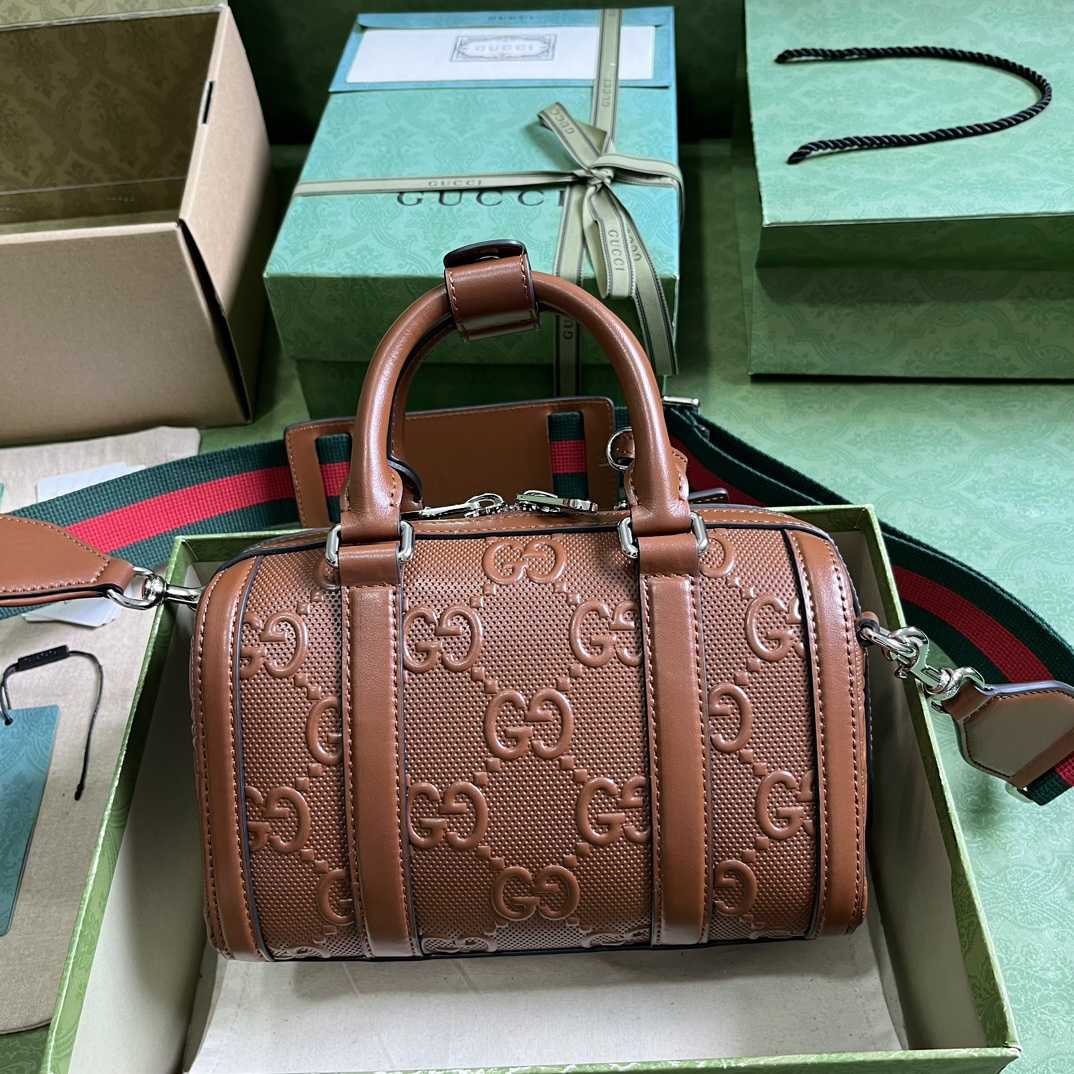 Gucci Jumbo GG Mini Duffle Bag (22-15-12.5cm) - PerfectKickZ