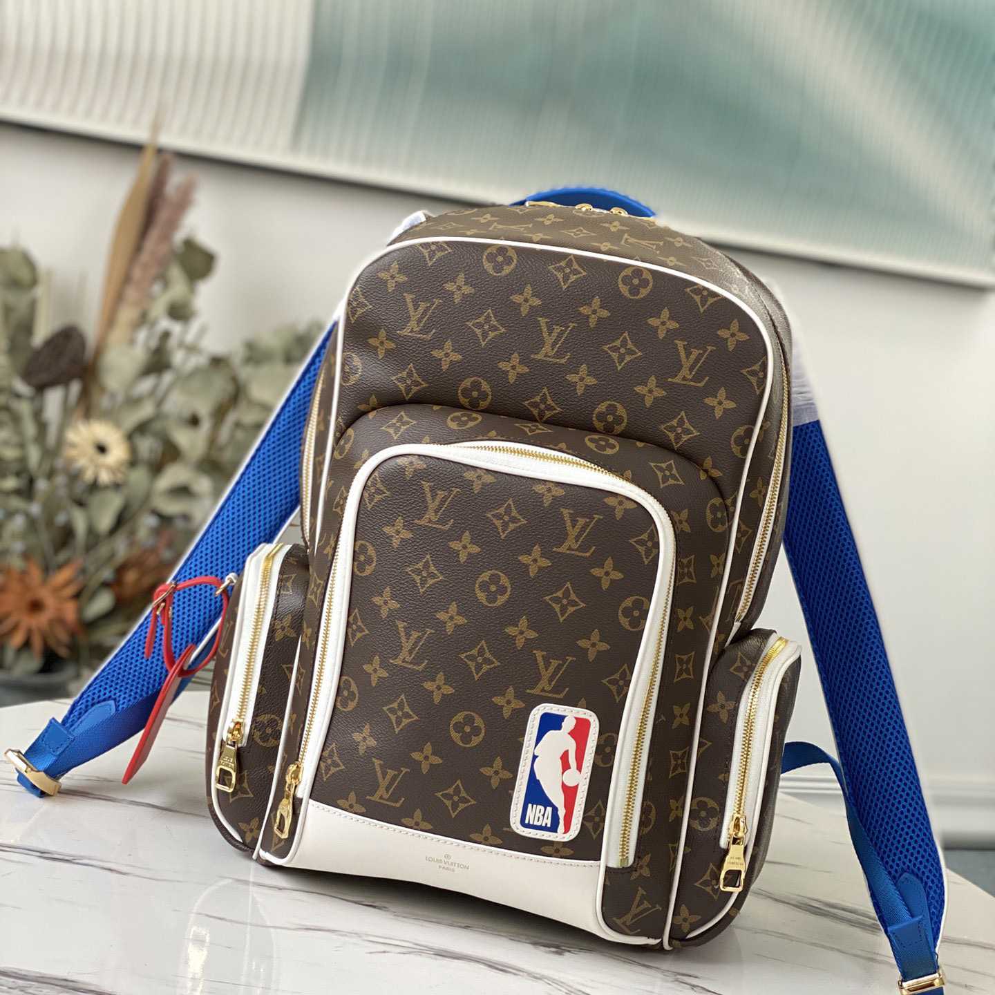 Louis Vuitton LV x NBA Basketball Backpack  (24 x 45 x 19cm)   M45581 - PerfectKickZ