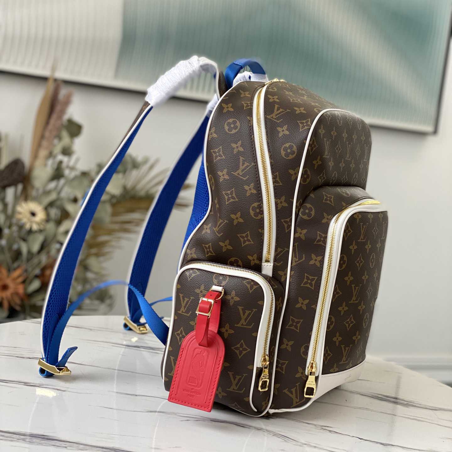 Louis Vuitton LV x NBA Basketball Backpack  (24 x 45 x 19cm)   M45581 - PerfectKickZ
