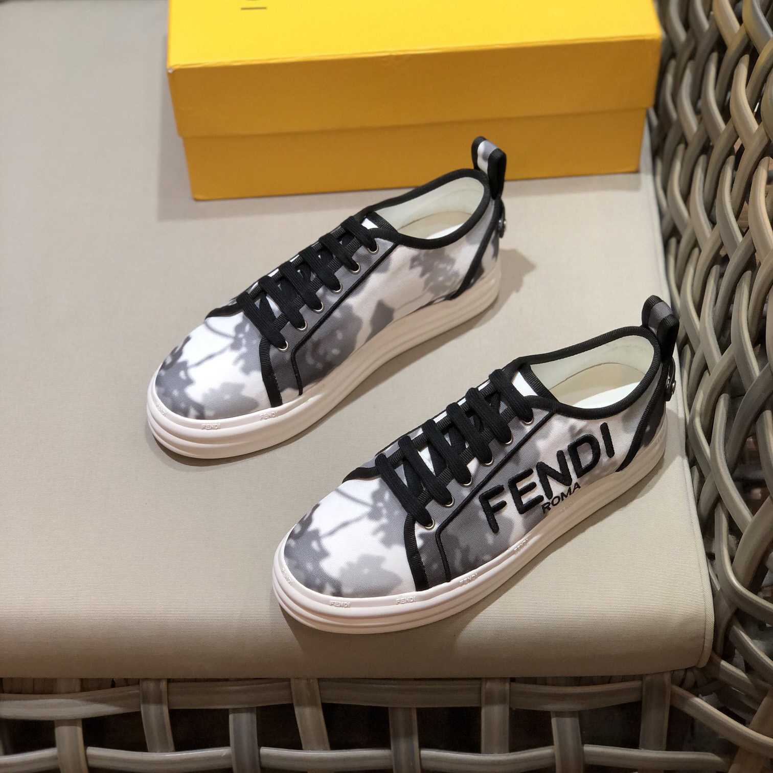 Fendi Rise Canvas Sneaker - 