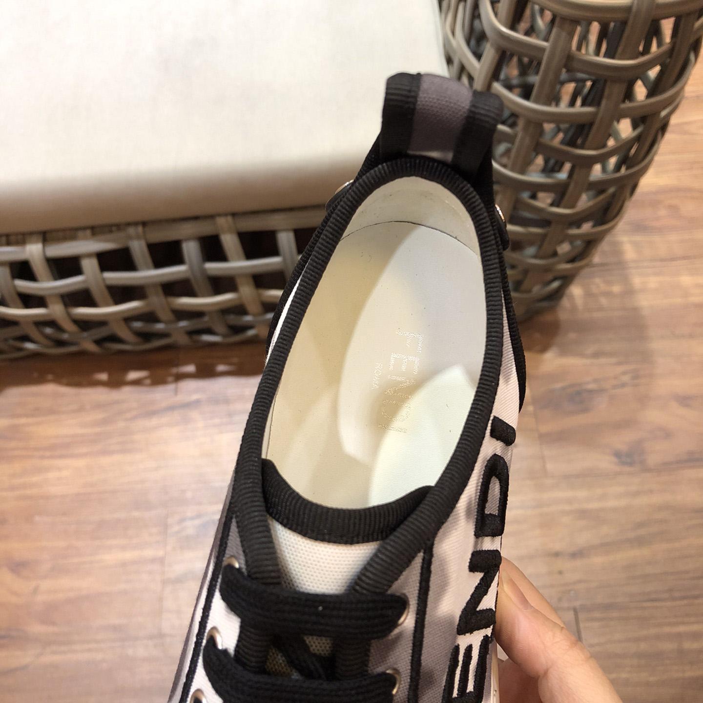 Fendi Rise Canvas Sneaker - 