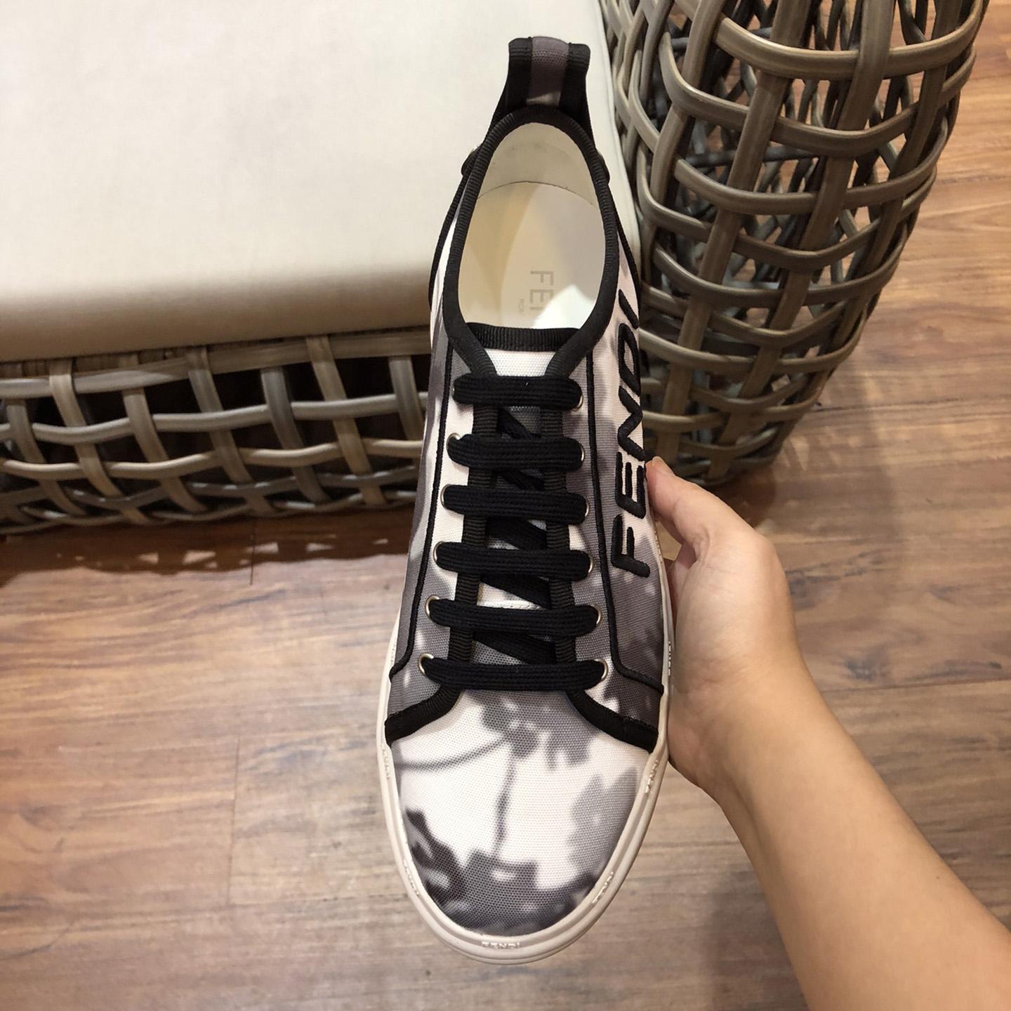 Fendi Rise Canvas Sneaker - 