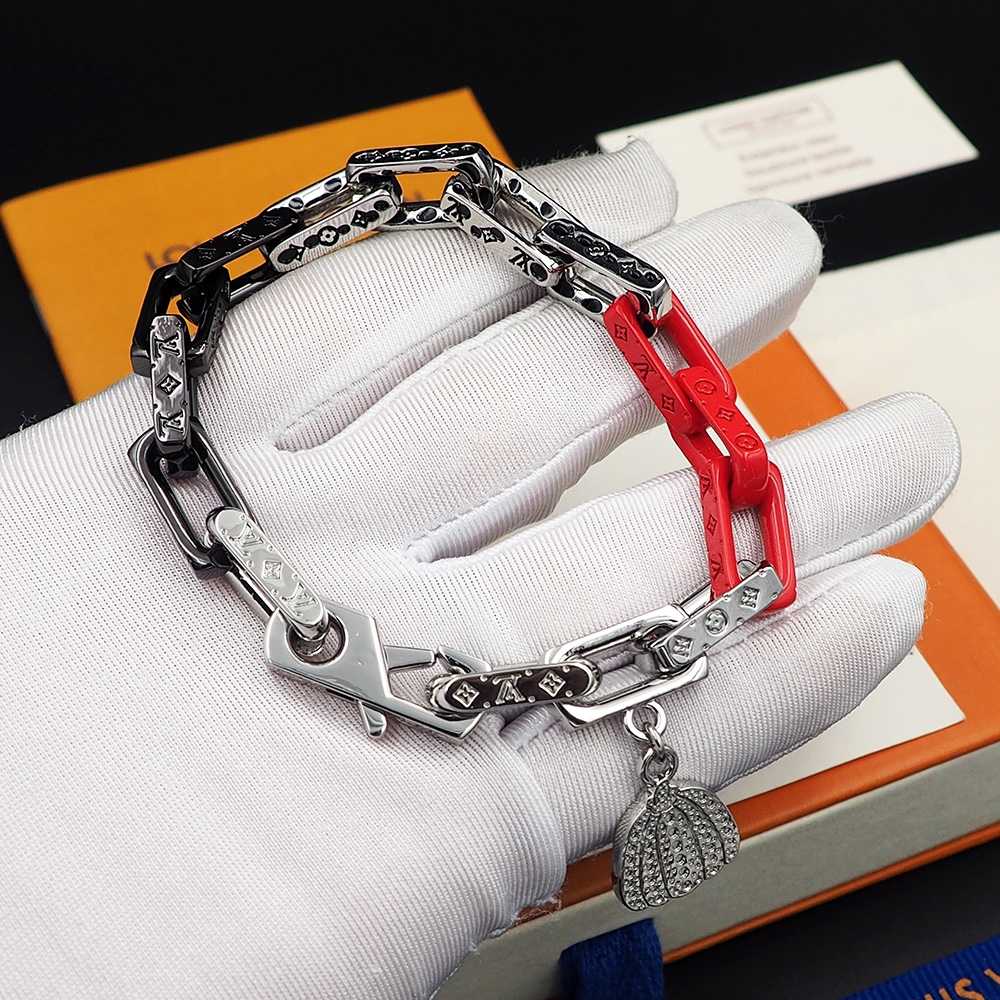 Louis Vuitton LV x YK Monogram Chain Bracelet    M0976 - PerfectKickZ