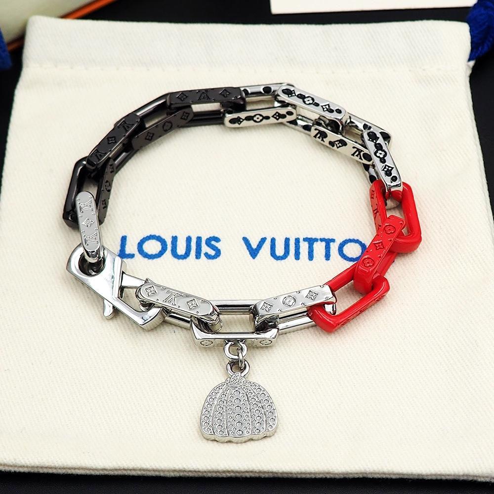 Louis Vuitton LV x YK Monogram Chain Bracelet    M0976 - PerfectKickZ