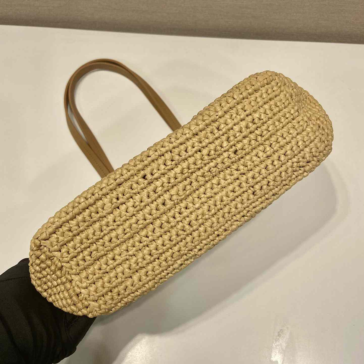 Prada Raffia Tote Bag - 