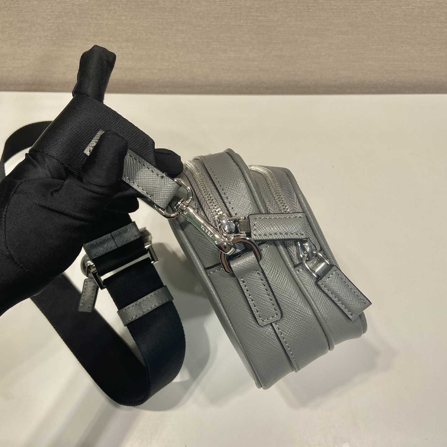 Prada Saffiano Leather Shoulder Bag - PerfectKickZ