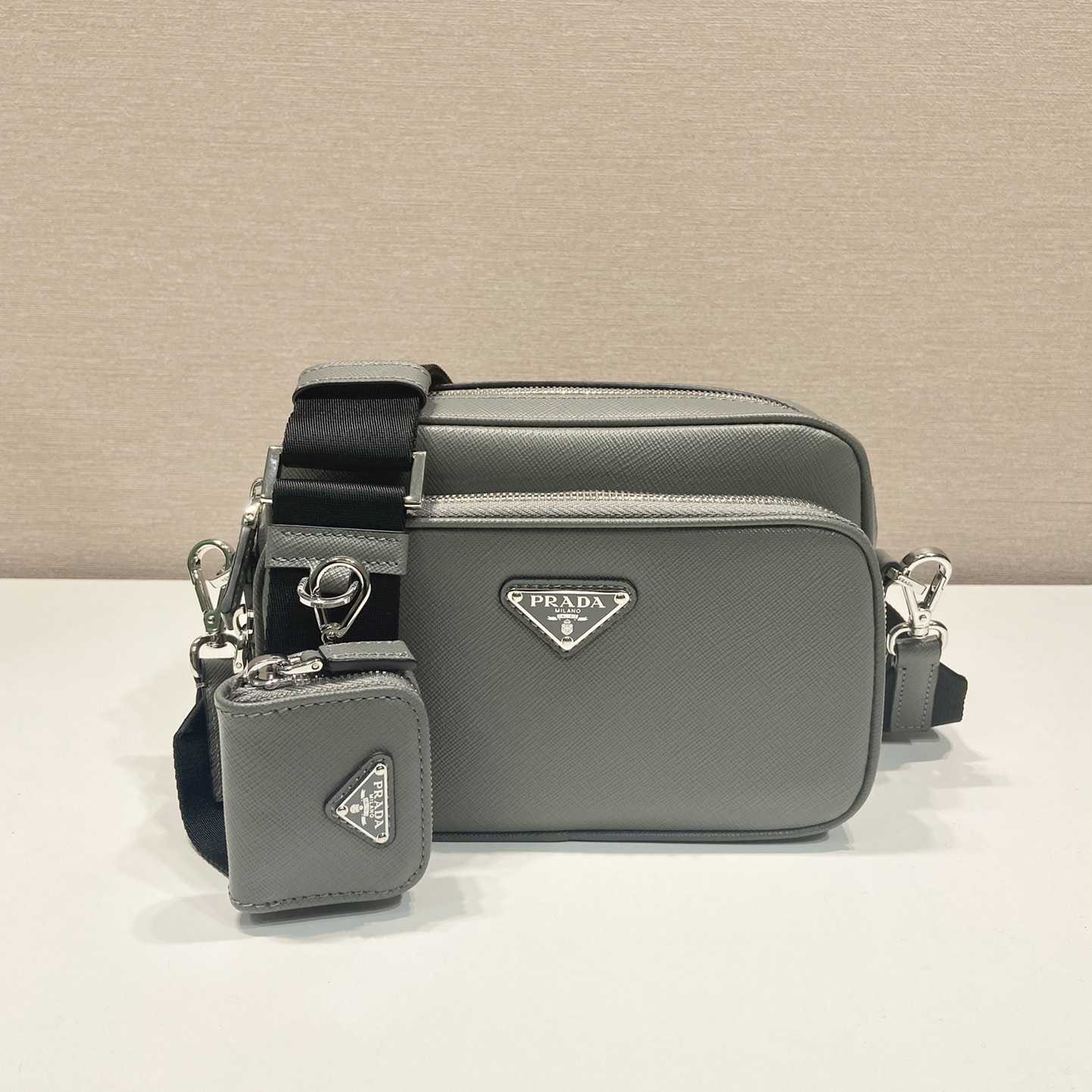 Prada Saffiano Leather Shoulder Bag - PerfectKickZ