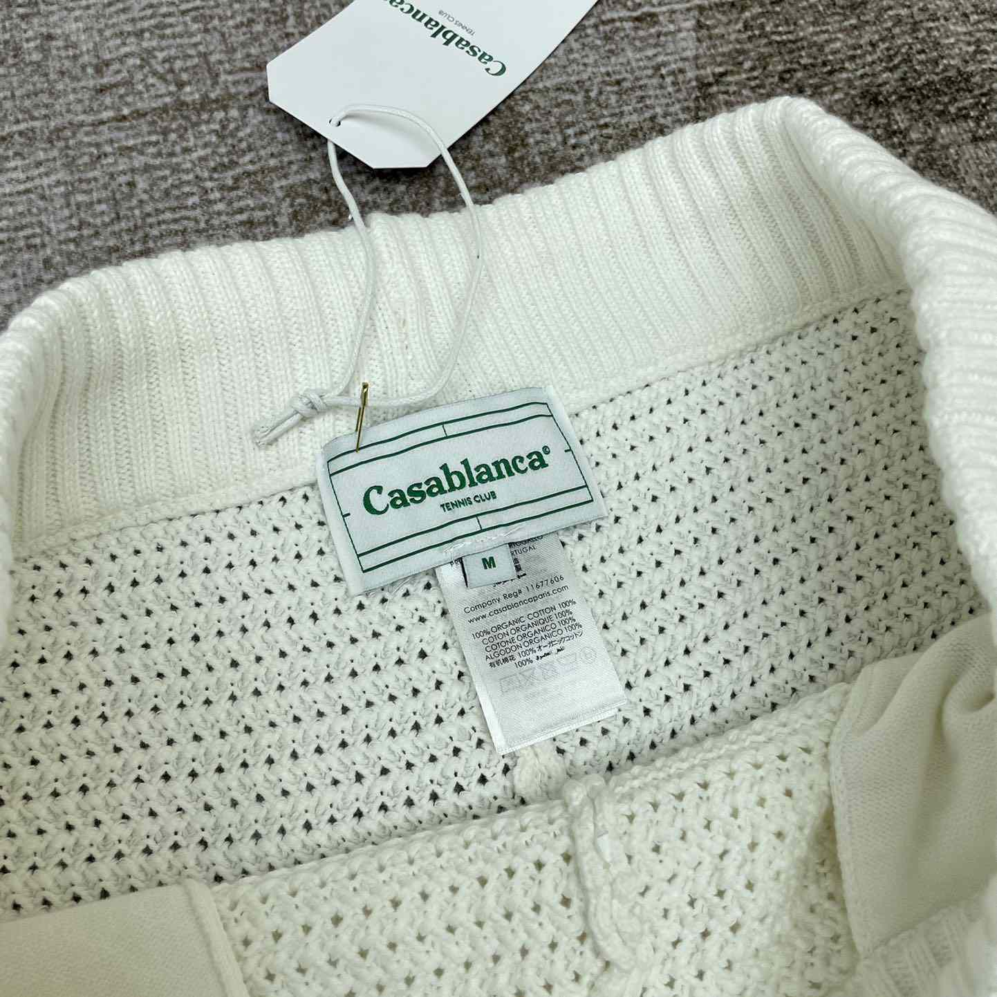 Casablanca Cotton Crochet Shorts - PerfectKickZ