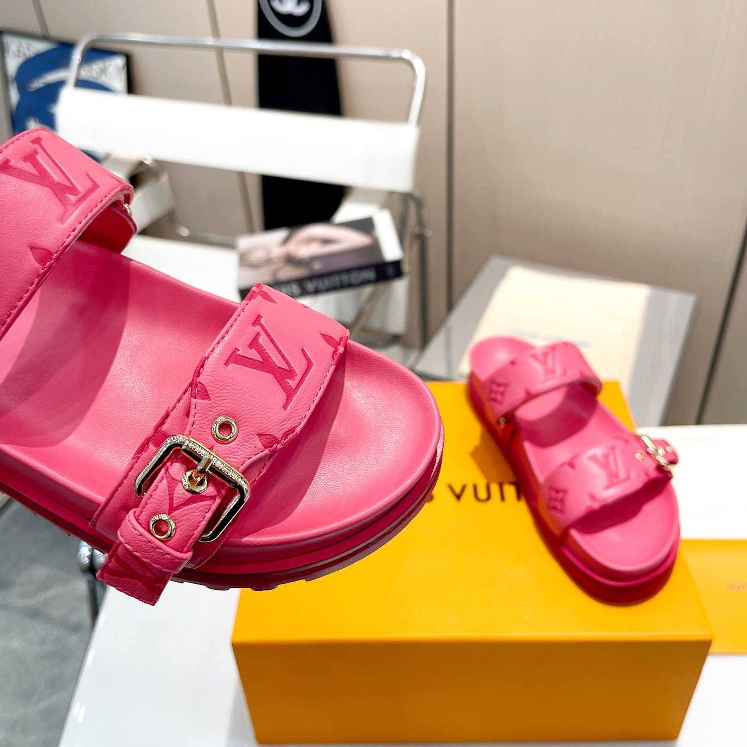 Louis Vuitton Bom Dia Flat Comfort Mule   1AB38P - PerfectKickZ