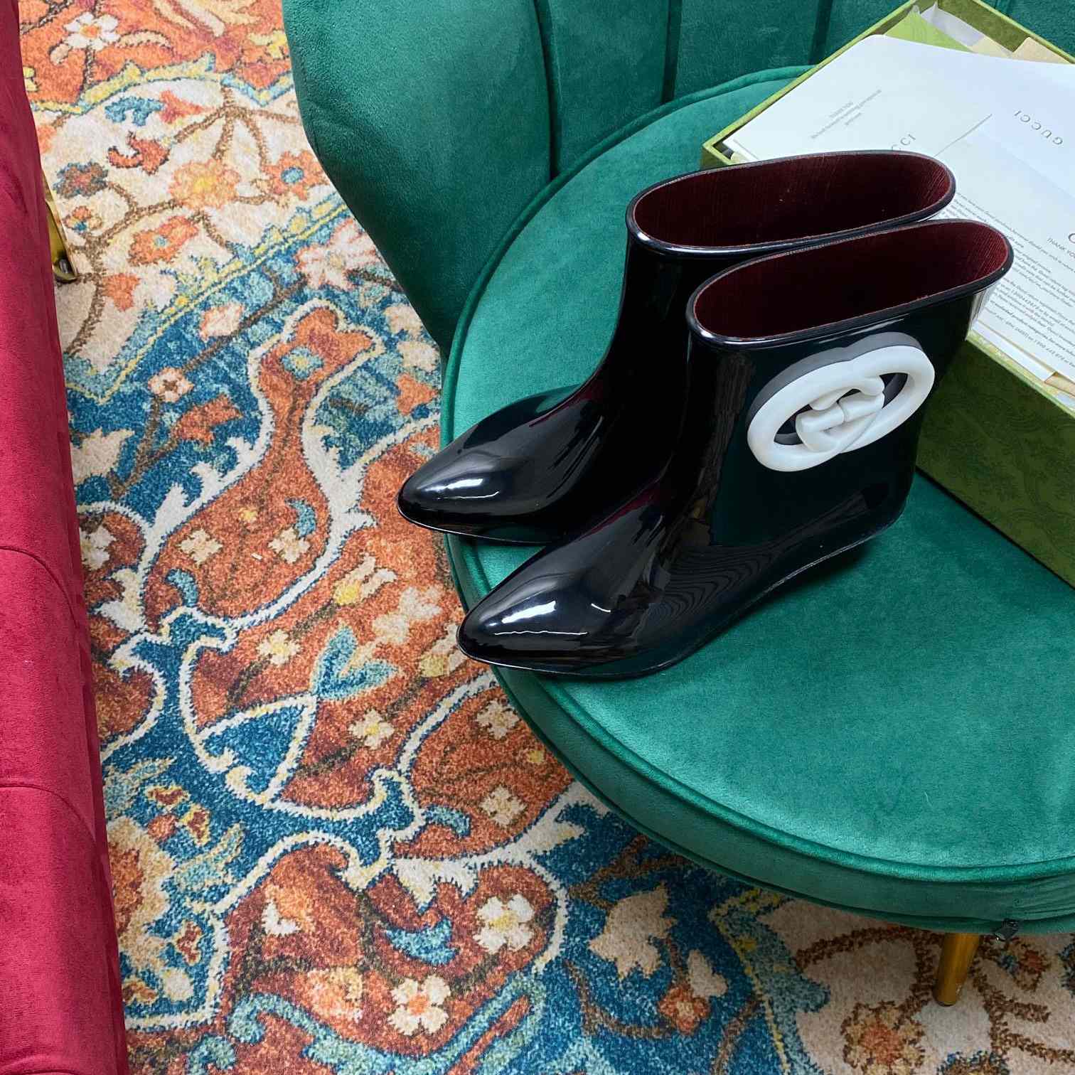 Gucci Women's Interlocking G Ankle Boot - PerfectKickZ